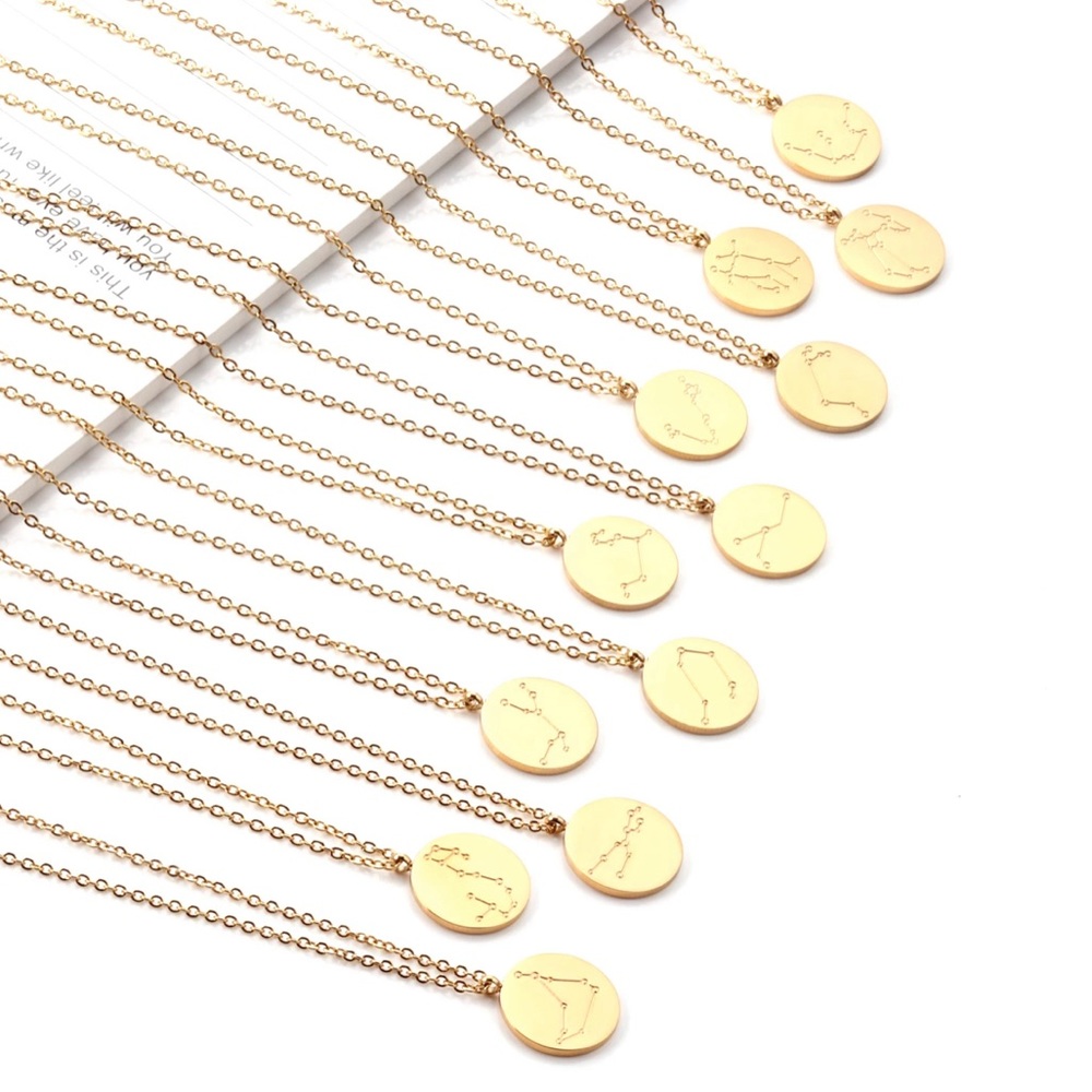 ✨Leo Constellation Engraved Necklace✨ - Picture 2 of 4